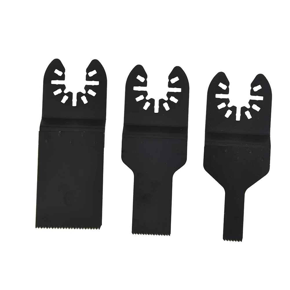 

3pcs Saw Blades Oscillating Multi Tools Universal Carbon Steel Saw Blades For Renovator Power Cutting 10/20/34mm