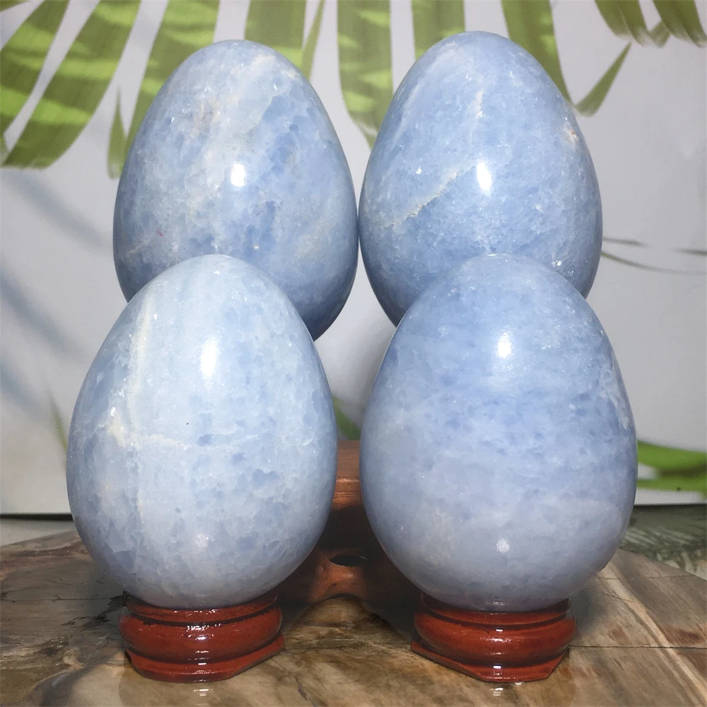 

Голубое натуральное яйцо Celestite, кристаллы кварца, медитация, энергия, драгоценный камень, минерал, образец каменный орнамент, подарок