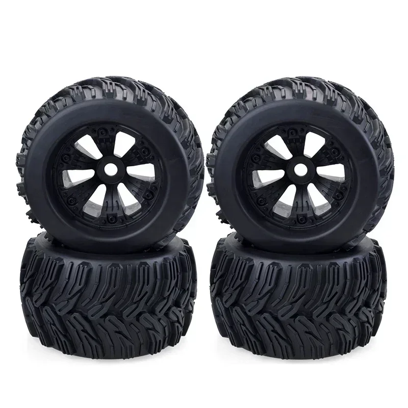 ZD 2PCS RC Колеса 170MM Monster Truck Шина 17mm Hub Hex для 1/8 Car Off-Road HPI Redcat Rovan Savage Racing Cars