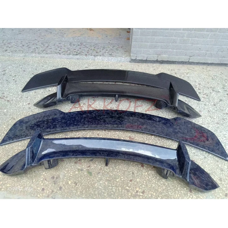 Для Porsche Carrera 911 992 2019 2020 2021 2022 новый спортивный дизайн искусственный авто спойлер