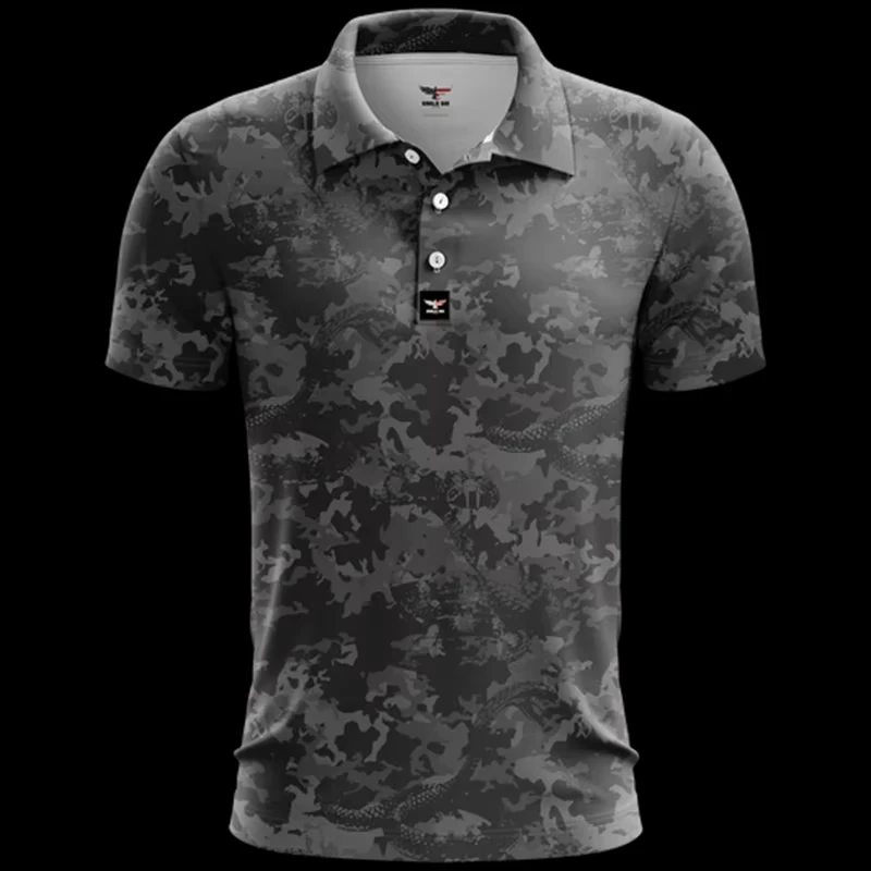 Фото Sports Casual Summer Clothes Polo Shirt For Men 3d Printed Flag Pattern Short Sleeves T Shirt Fitness Oversized Loose Tee Shirts №5