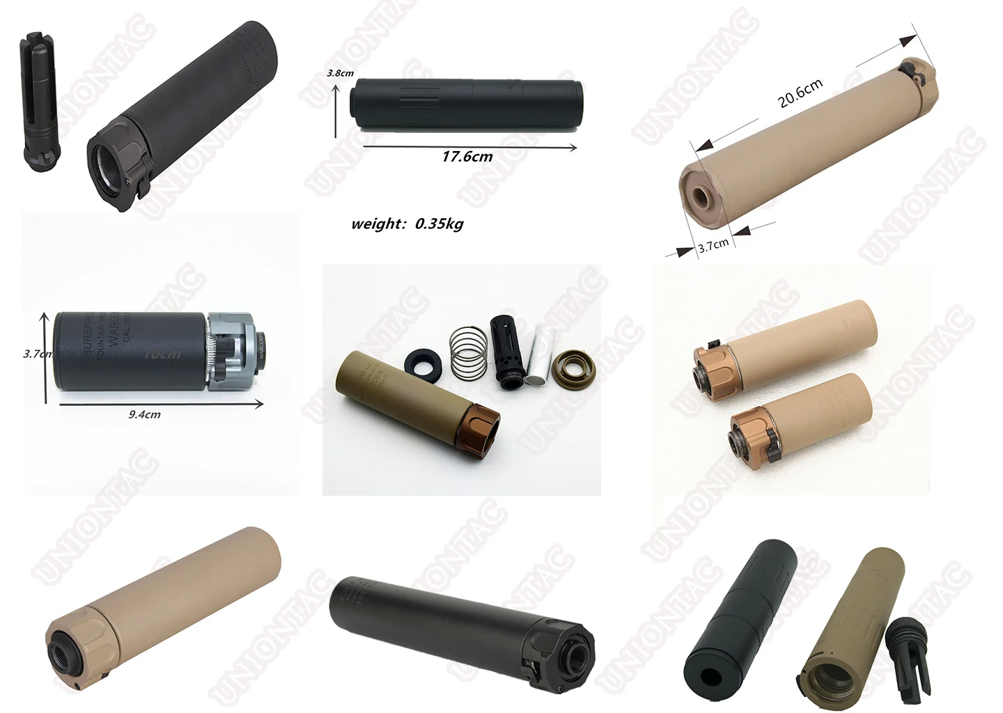 

UNIONTAC Airsoft fuel filter compilation SOCOM 5.56 7.62 Warden M4-2000 KAC QD