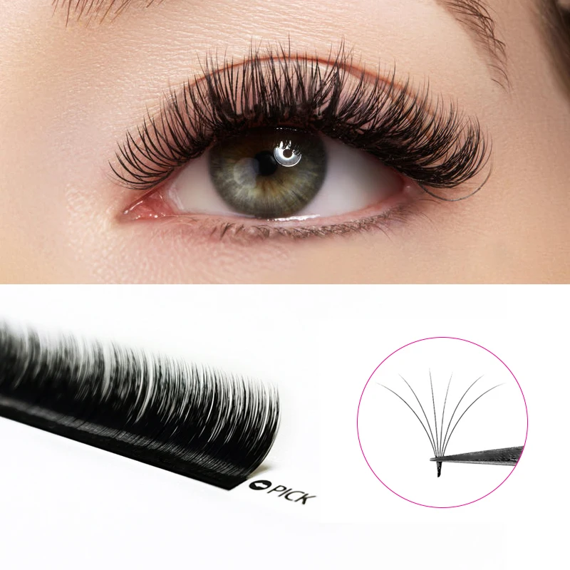 

Накладные ресницы для наращивания профессиональные норковые цветущие расклешенные ресницы принадлежности для ресниц Макияж ресницы для объема веер ресницы оптом