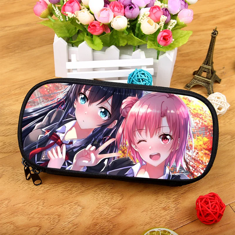

My Teen Romantic Comedy SNAFU Pencil Bags Anime 3D Print Pencil Cases High Capacity Storage Stationery Office Supplie Stationary