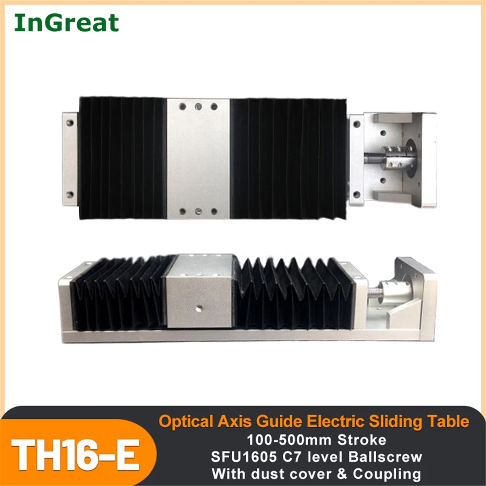 

X Y Z Axis Sliding Table Aluminum Optical Axis Linear Guide Stage with Dust Cover Handwheel for CNC Router Dispenser Labeller