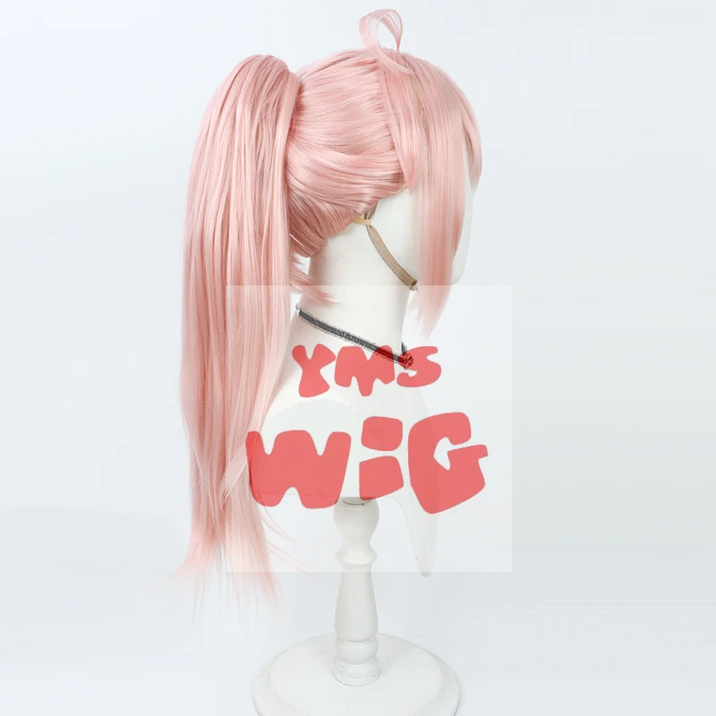 Game Blue Archive Yutori Natsu Косплей Парик Розовые Синтетические Волосы Термостойкие