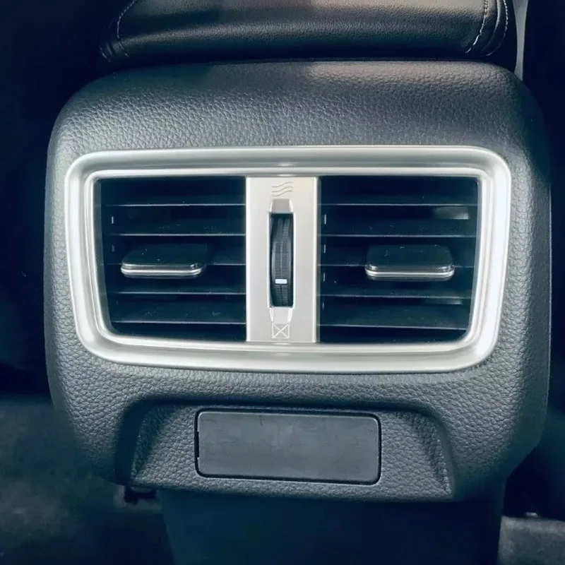 

Для Honda HRV HR-V 2022 аксессуары ABS Chrome Автомобильная задняя панель кондиционера вентиляционная решетка Защитная Наклейка