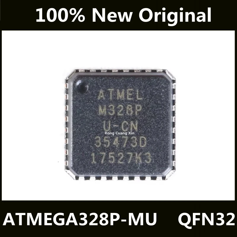 

New Original ATMEGA328P-MU ATMELM328PU-TH M328PU M328P QFN-32 MCU Chip IC