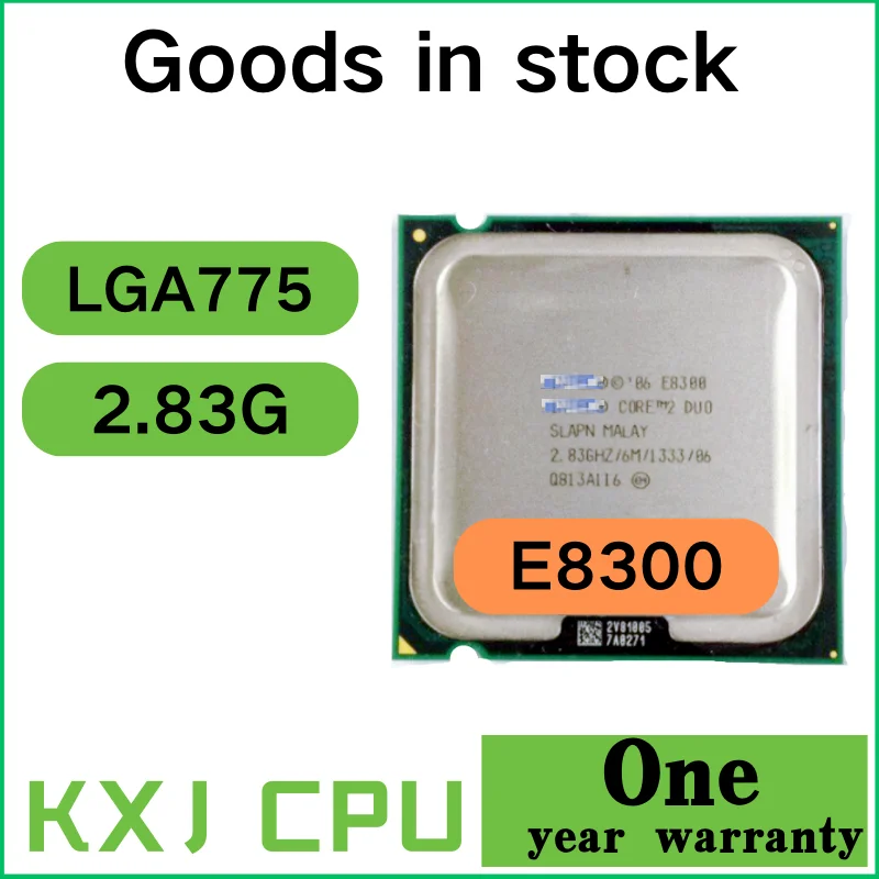 

Товар, гарантия на год, процессор KXJ CPU One LGA775 2,83G E8300