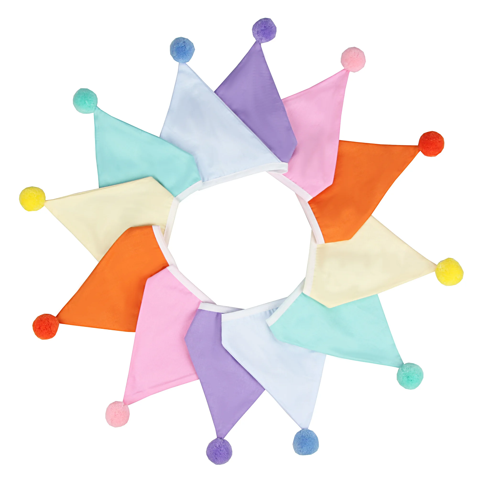 

3,2 м винтажная тканевая овсянка с цветочным принтом, 12 вымпелов, флаги с шариками, декор для свадебной вечеринки, баннер, домашний детский душ, карнавальная гирлянда