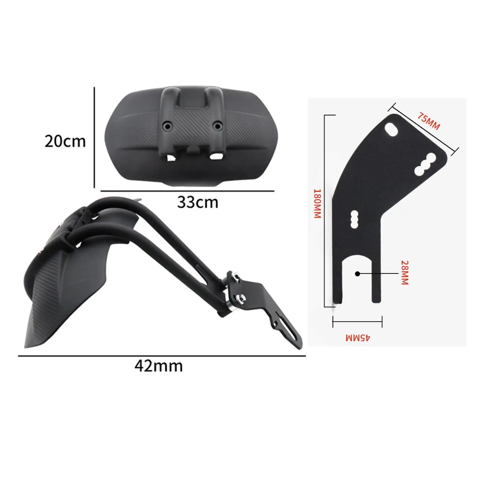 Запасные части для брызговиков модифицированные детали крылья мотоцикла Huanglong 600