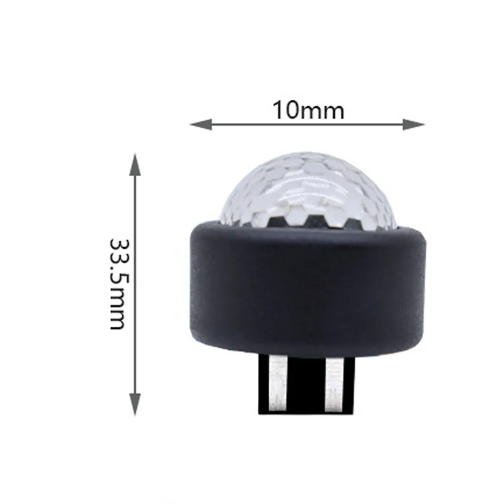 

LED Atmosphere Lamp Car Voice Control Atmosphere Light USB Car Lights Car Decora Car Decorative Lamps Auto Parts
