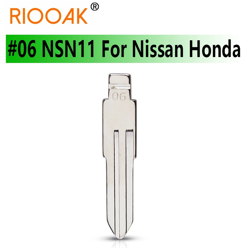 

10pcs Car Replacement #06 NSN11 Remote Blank Flid Folding Key Blank For Nissan Bluebird/Cedric/Cefiro Subaru Honda