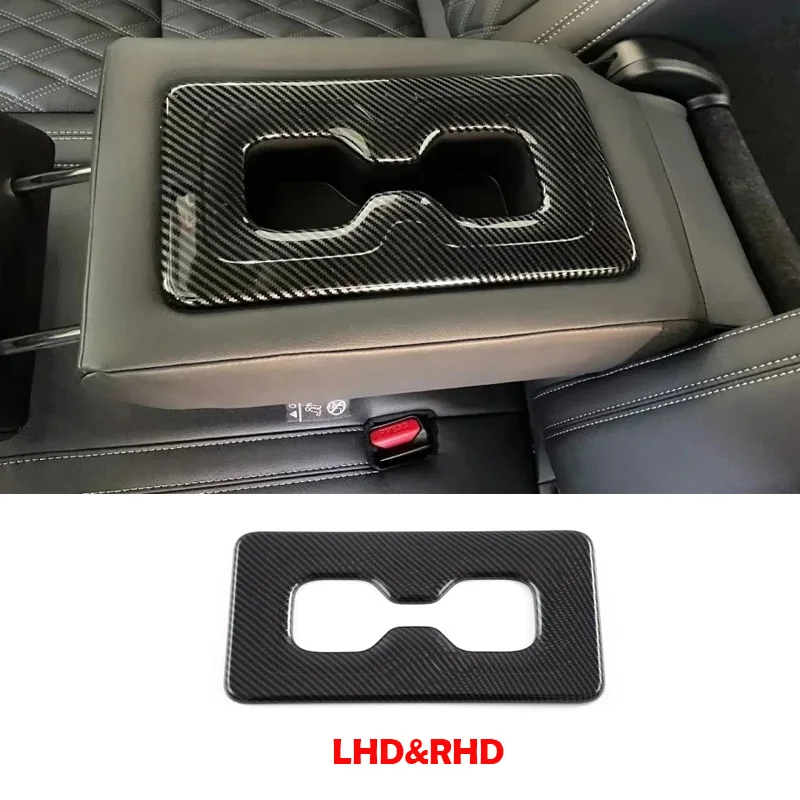 

LHD RHD для Mitsubishi outlander 2022 2023 2024 ABS углеродное волокно интерьерные аксессуары Шестерня panlewindow водяная чашка декоративная панель