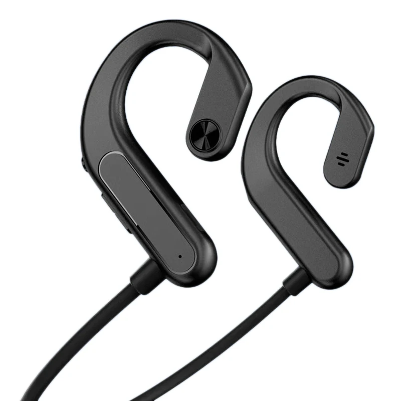 

HFES Wireless Headset Bluetooth 5.0 Headphone Bone Conduction Headphones Neck Hanging Stereo Headphone