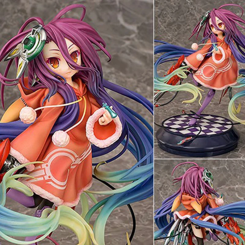 

22cm Anime NO GAME NO LIFE Hubby Dora Action Figure Beautiful Girls Classic Look PVC Collection Model Dolls Toys for Gifts