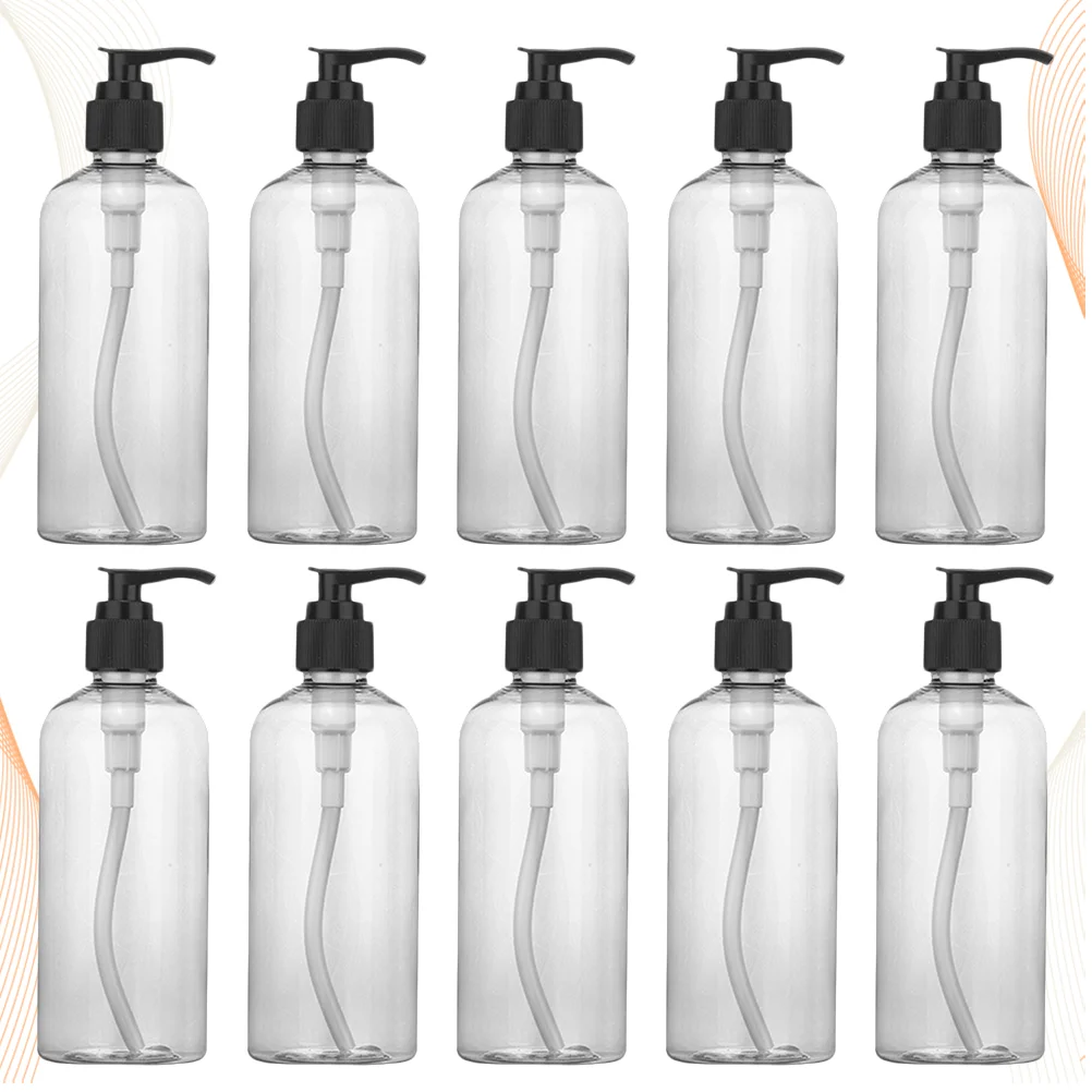 

Bottle Soap Pump Dispenser Lotion Plastic Bottles Bootle Refillable Shampoo Hand Clear Empty Dispensers Foaming Container Shower
