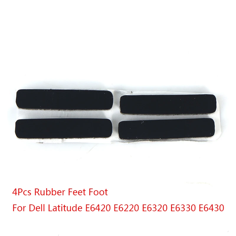 

4Pcs Rubber Feet Foot For Dell Latitude E6420 E6220 E6320 E6330E643 Bottom Cover Notebook Repair Kit