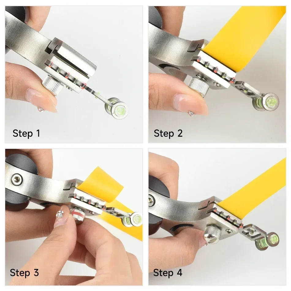 Лазерная Рогатка из нержавеющей стали 304 CNC 8020 для охоты на открытом воздухе Tirachinas