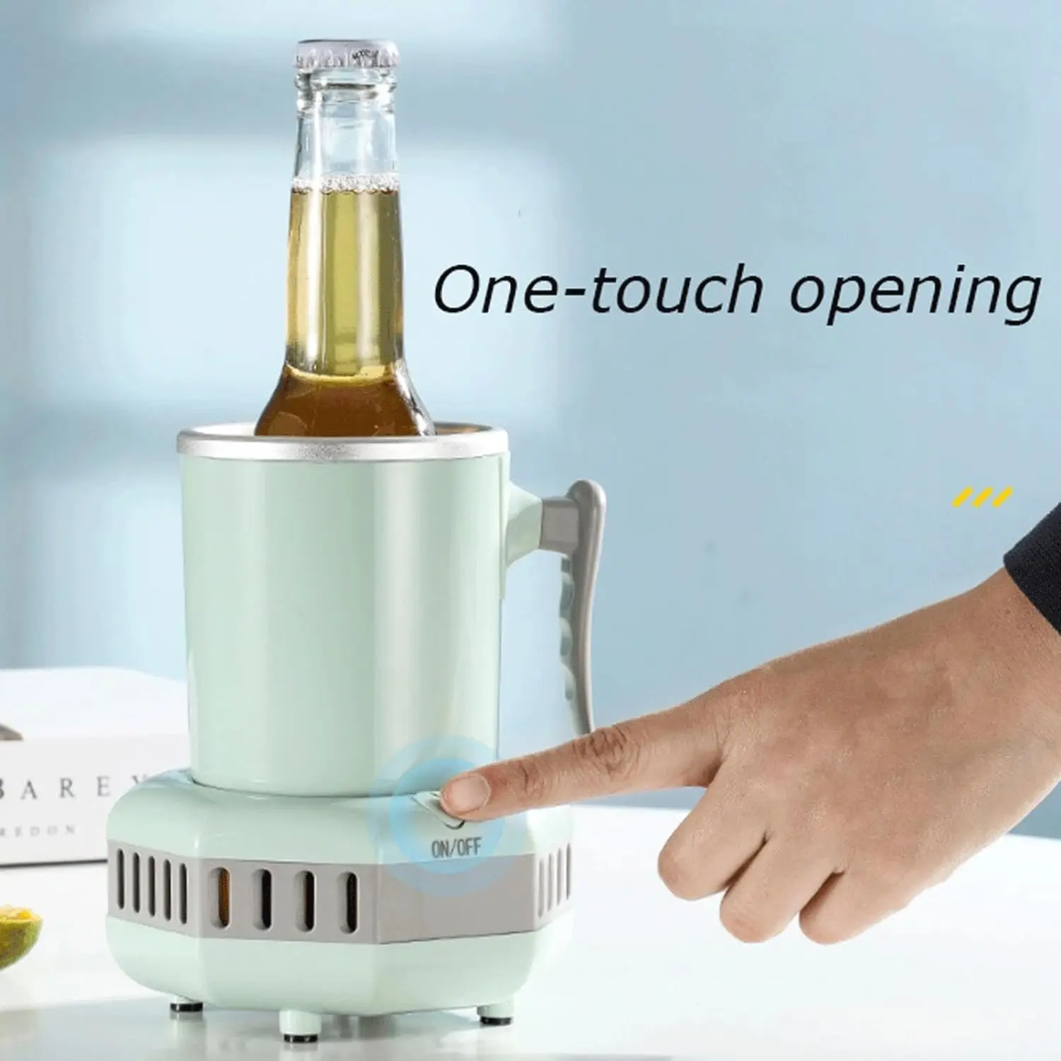 Летний электрический мини-быстрый льдогенератор охлаждающая чашка портативный