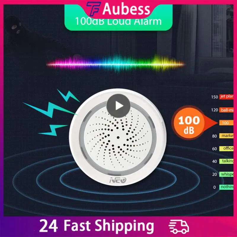 

Tuya App Remote Siren Wireless Usb Power Smart Detector Siren Alarm Mini 120 Db Smart Home Smart Life Temperature Sensor 2 In 1