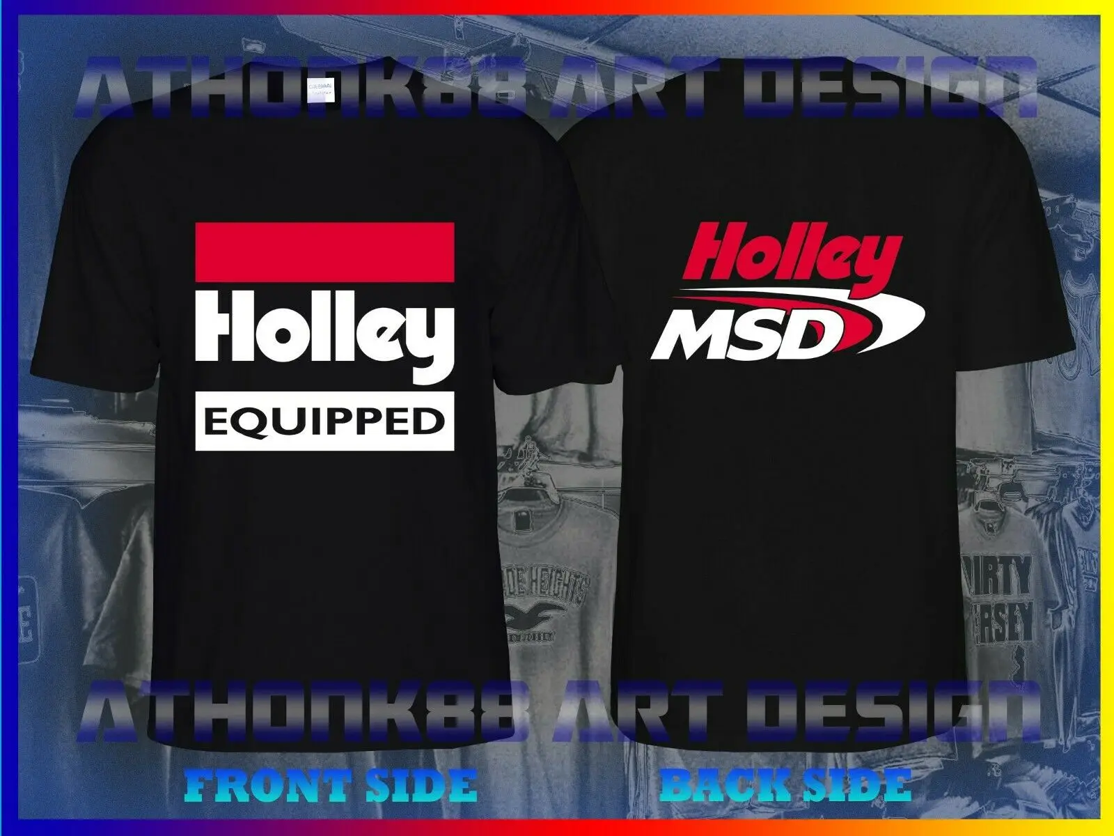

2022 NEW T-SHIRT HOLLEY EQUIPPED HOLLEY MSD MEN'S T-SHIRT