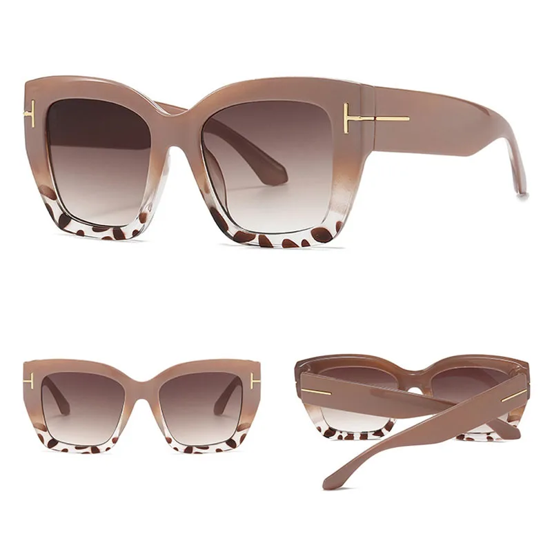 Новые роскошные брендовые дизайнерские солнцезащитные очки кошачий глаз в