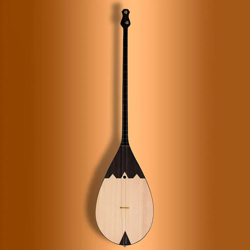 Фото Домбра для взрослых начинающих, портативная, для отработки навыков игры, профессиональная, для фольклорных выступлений, казахский этнический музыкальный инструмент №3