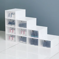 shoe box plastic home thickened collection box transparent anti oxidation drawer shoe cabinet shoe rack collection artifacts