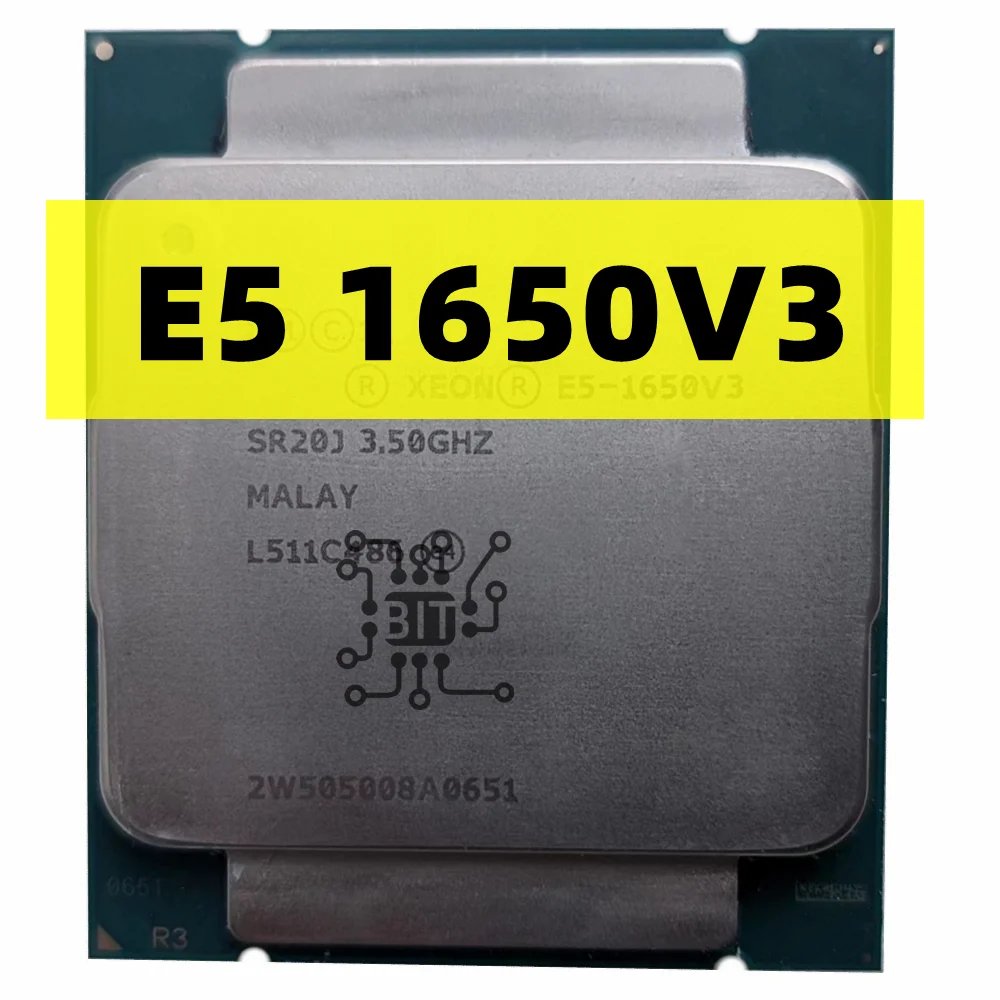 XEON E5-1650v3 3.5GHz/6-Core(12-Thread)/15Mb Cache/140W