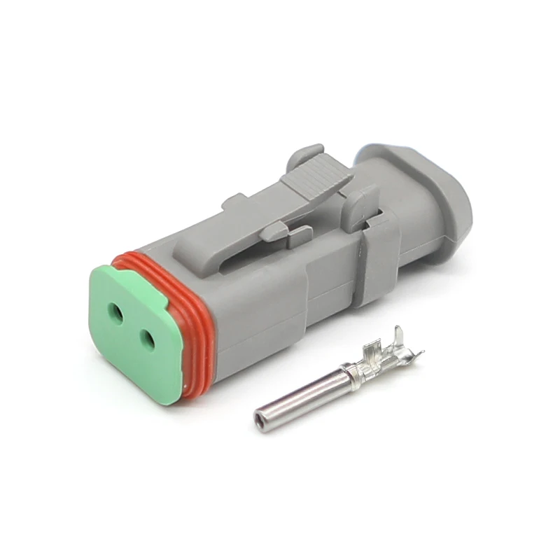 DT06-2S-E008 2 контакта серии DT с логотипом T водонепроницаемый автомобильный разъем