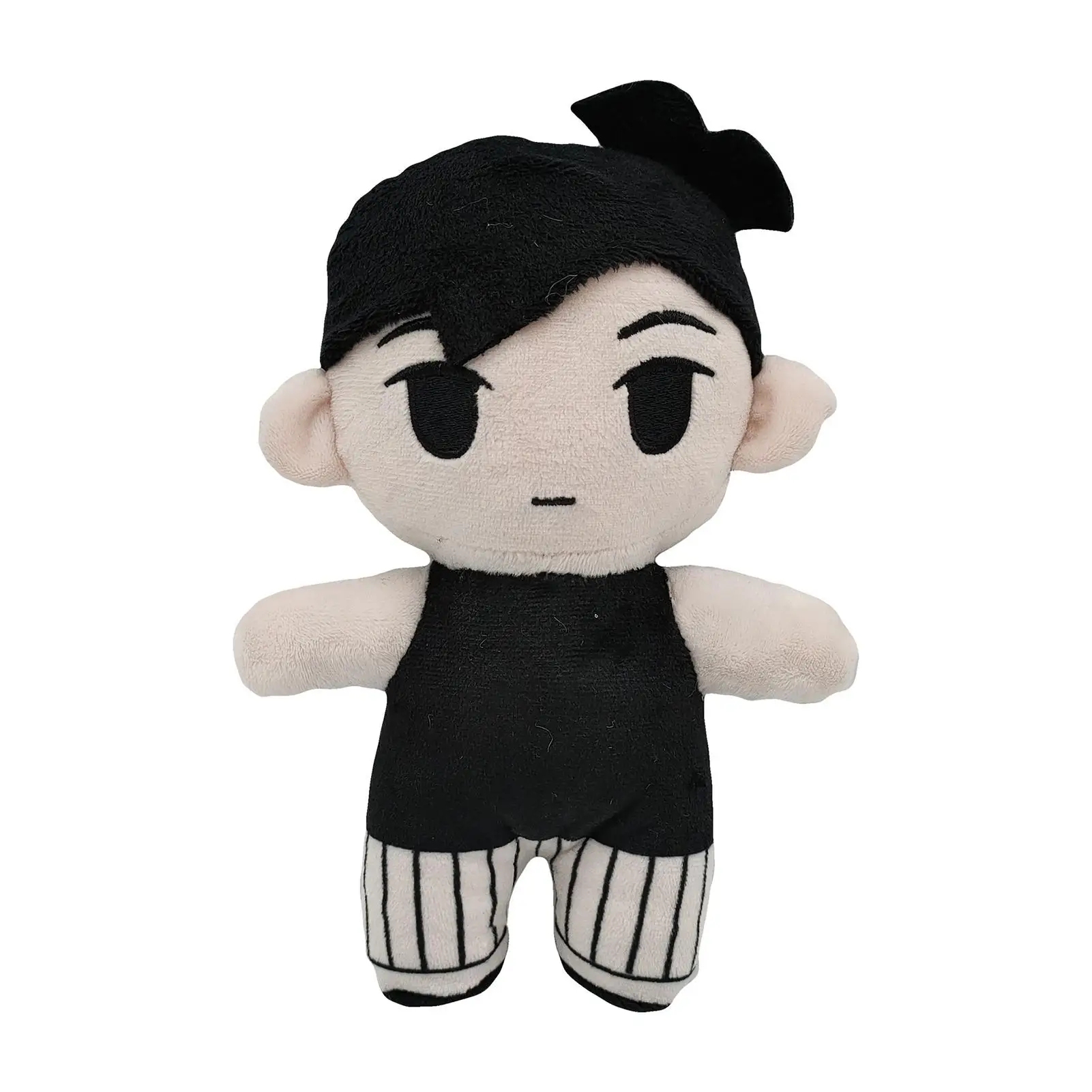 

Omori Plush Toy Funny Sunny Stuffed Doll Soft Plush Fabric Innovative Black Hair Boy For Birthday Valentine's Day Anniversary