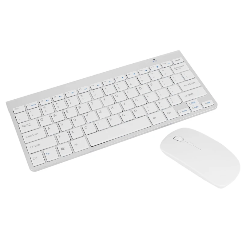 

Ультратонкая беспроводная клавиатура и мышь 2,4 ГГц со стандартной клавиатурой для ПК Apple