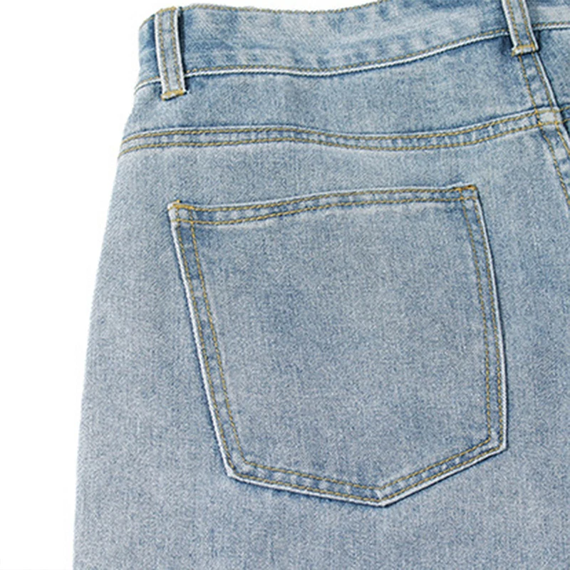 Мужские и женские джинсы в повседневном стиле с широкими штанинами длиной до