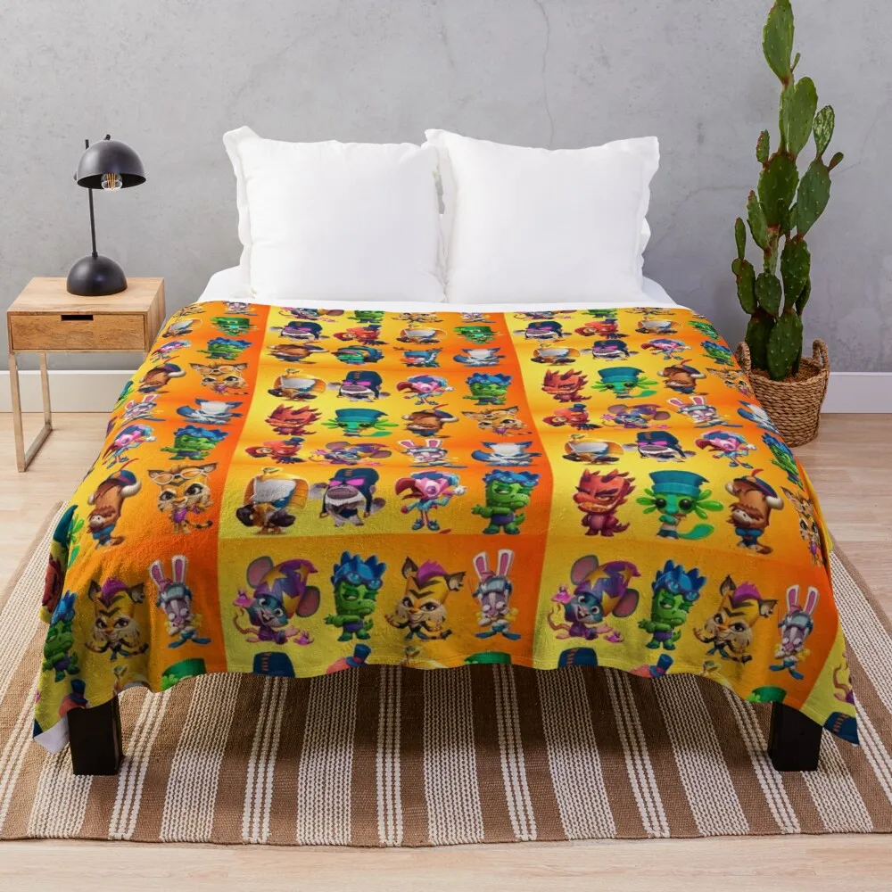 

Zooba Battle ArenaThrow Blanket Cotton Knit Blanket