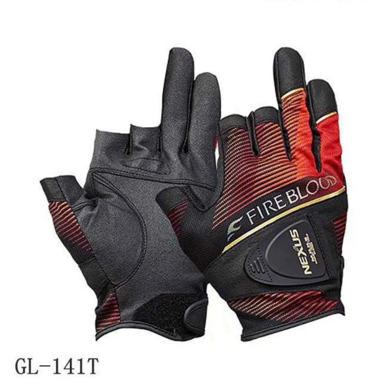 

Fishing Accessories Fishing Gloves Waterproof Breathable Lure Catch Fish Summer Three Fingers Five Fingers Glove for Men