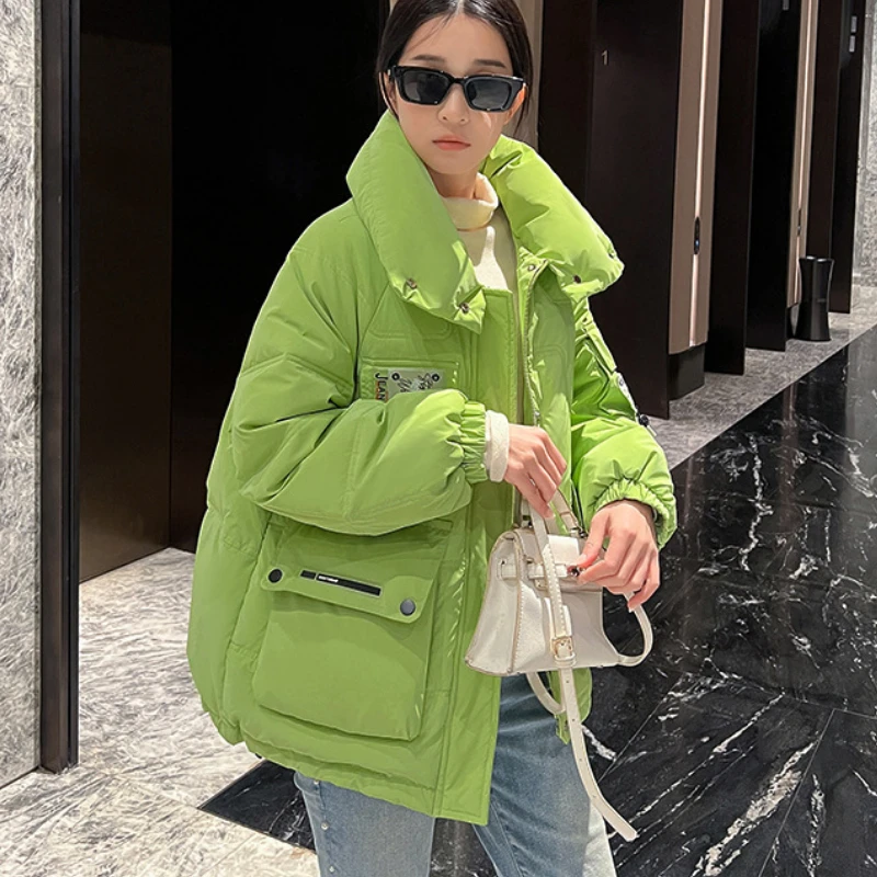 Winter Women's Cold Coat Korean Fashion Parka Thick Coat Padded Jacket Cheap Wholesale Free Shipping Super Hot Winter Women Coat