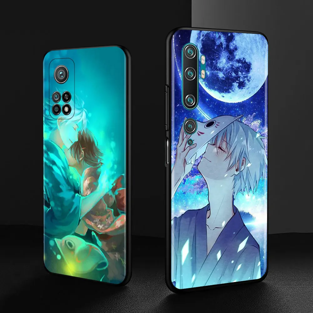Celulares Fundas Япония Аниме маскад мальчик Hotarubi no Mori e для Xiaomi POCO F4 GT X4 M3 F3 M4 Pro 5G X3 NFC C31 Capa