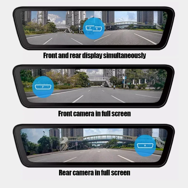 Новый! 8 2-дюймовый автомобильный рекордер 1080P потоковое мультимедиа зеркало