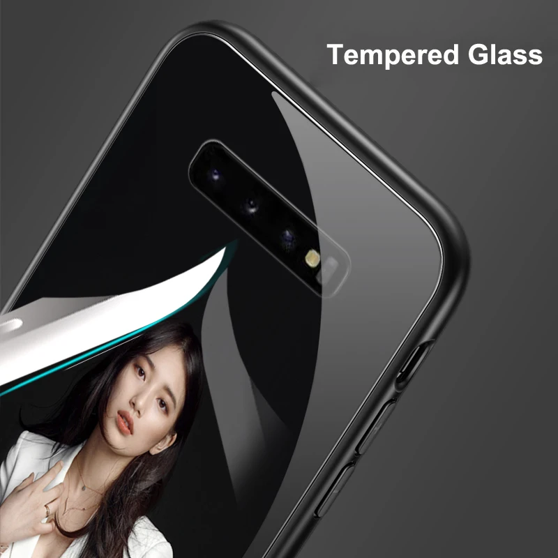 Фото Чехол из закаленного стекла для Samsung Galaxy S22 S21 S20 FE Ultra S10 S9 S8 Note 20 10 Plus 5G A52S A51 A71 A50 №5