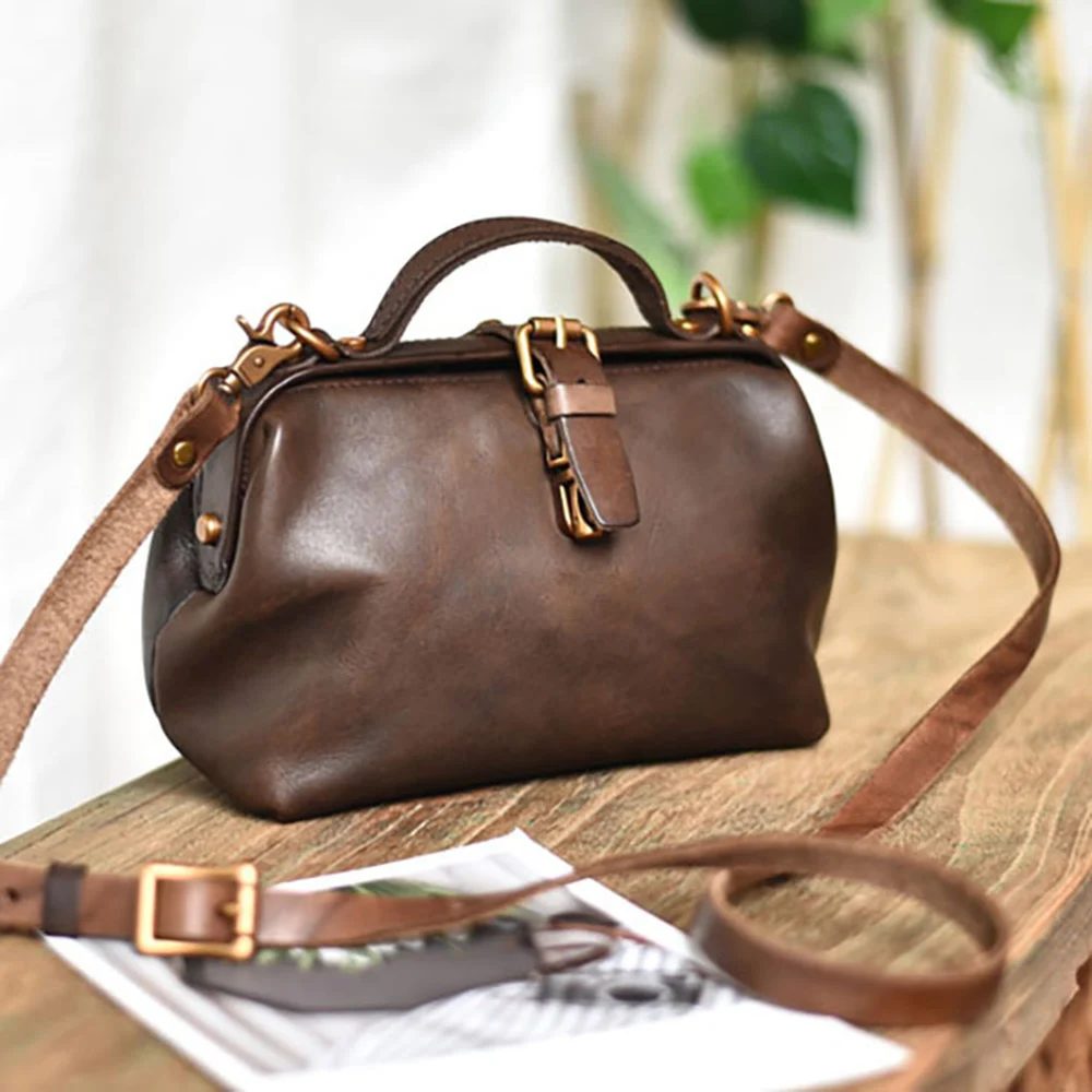 

YPP designer genuine leather ladies small green shoulder messenger bag vintage casual real cowhide women's mini cute handbag