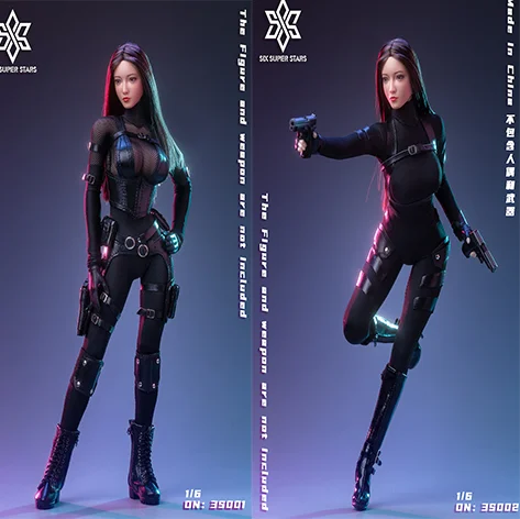 

3STOYS 3S001 3S002 1/6 Female Soldier Agent Combat Suit Stealth Suit Model Accessories Fit 12'' Action Figures Body In Stock