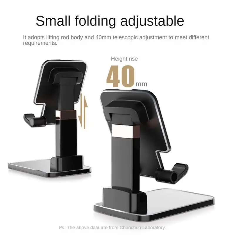 Mobile Phone Holder Lifting Design Tablet Holder Smart Phone Holder 360°Rotating Holder Metal Bold Support Bracket Easy To Carry