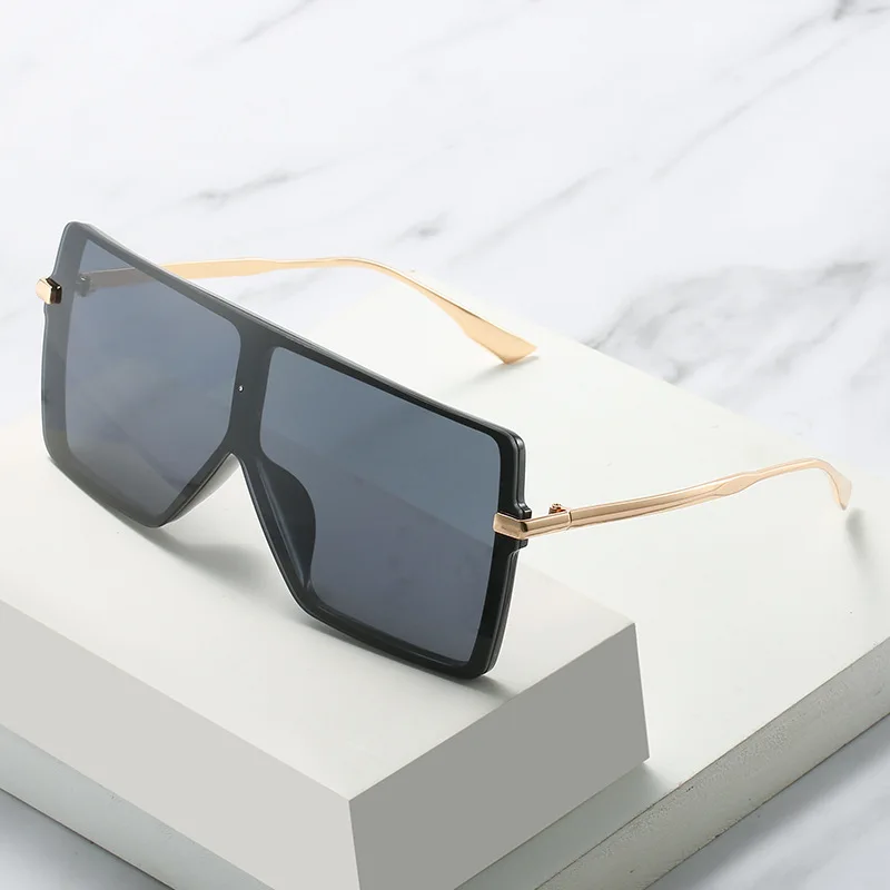 

Модные цельные солнцезащитные очки для женщин и мужчин, уличные черные солнечные очки UV400, летние