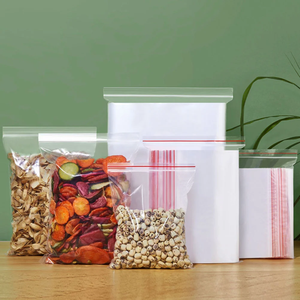 

Press Sealing Bags Small Packing Portable Candy Transparent Sweets Clear Self-sealing Sealed