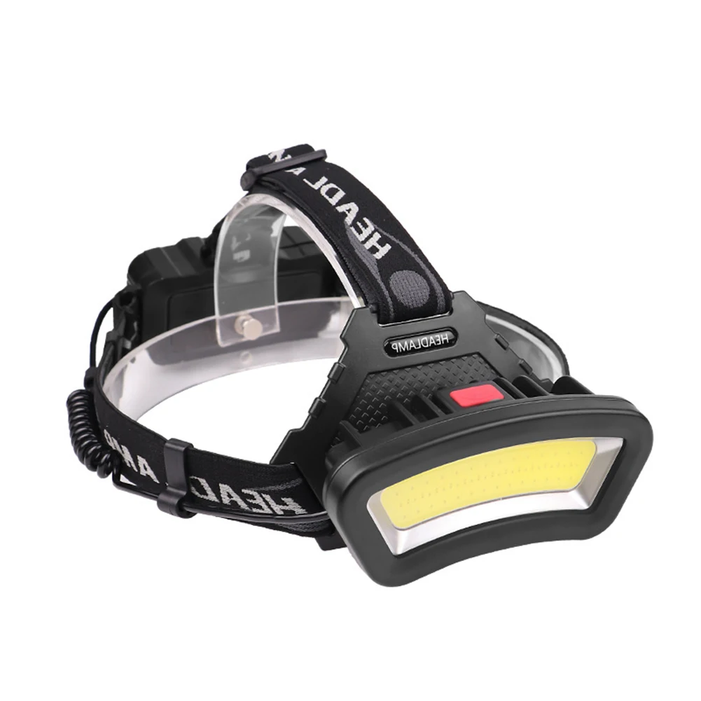 

Portable Headlight USB Rechargeable Head-Wear Flashlight Waterproof Head Torch for Climbing Hiking Fishing Kit