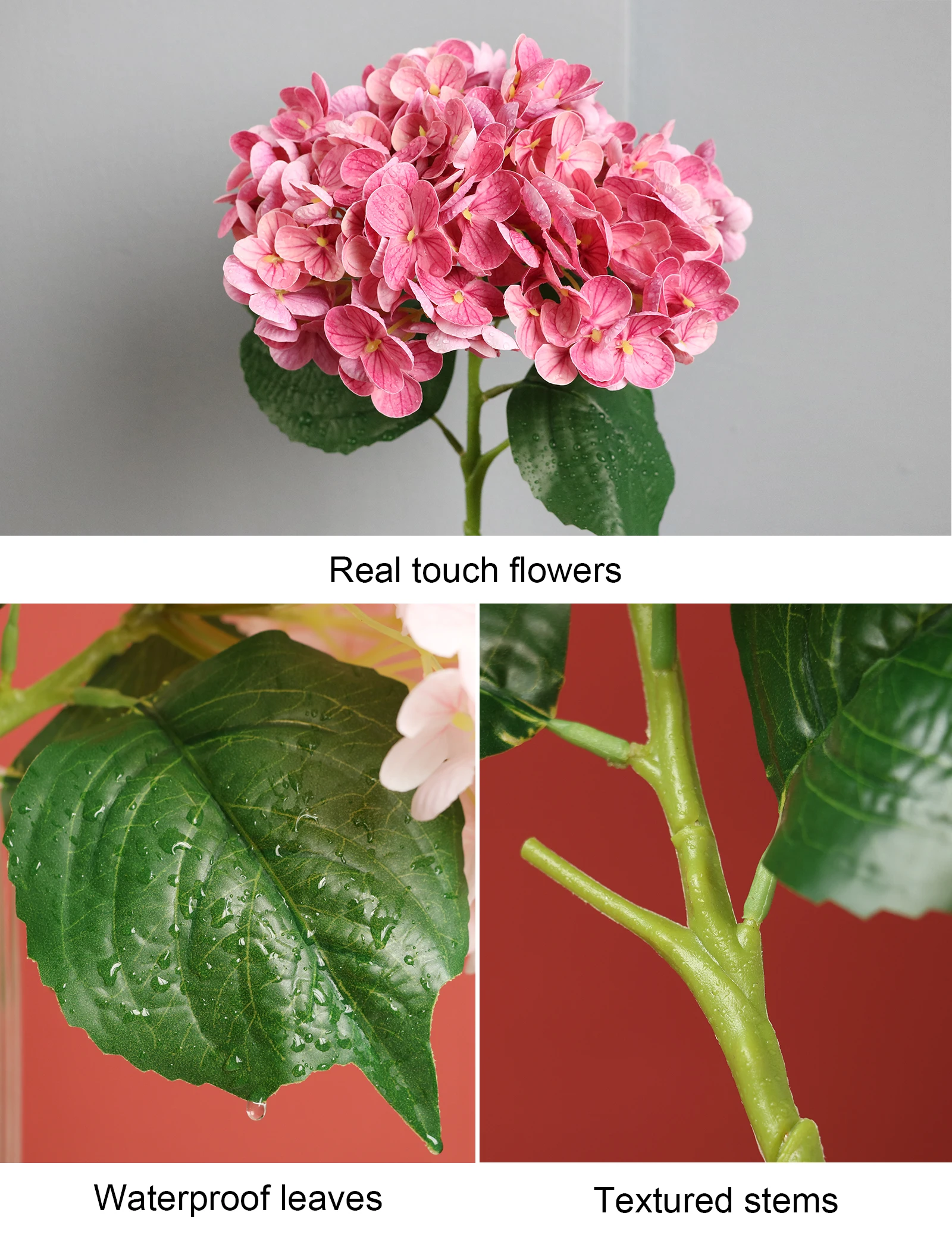 Весенняя розовая искусственная фотография для ванной комнаты