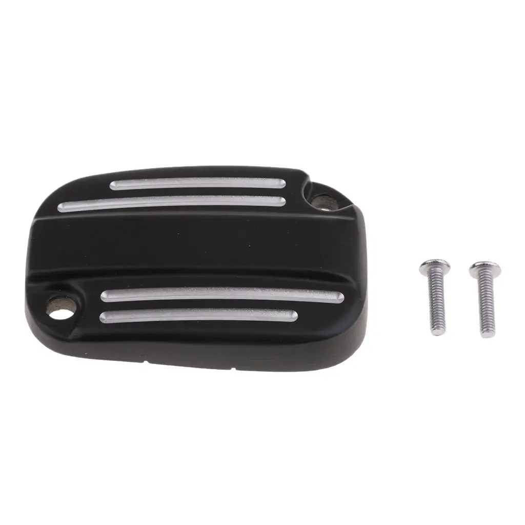 

1 Piece of Motorcycle Front Brake Master Cylinder Reservoir Cover Fall Protection + 2 Pieces of Screws
