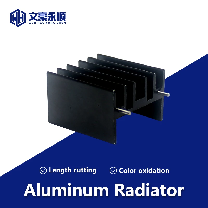 

TO-220/247 Aluminum HeatSink 20/25/30*23*16MM radiator audio heat sink triode LED heat conduction block（Length can be customized