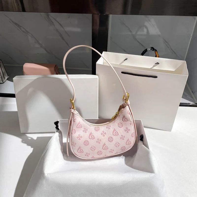 Корейская мода милая розовая Женская сумка через плечо осенняя Новинка модные